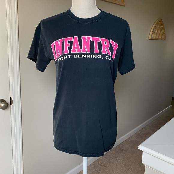 Gildan | U.S. Army | “Infantry” | Fort Benning, GA|Women’s Short-Sleeve T-Shirt - Picture 2 of 12